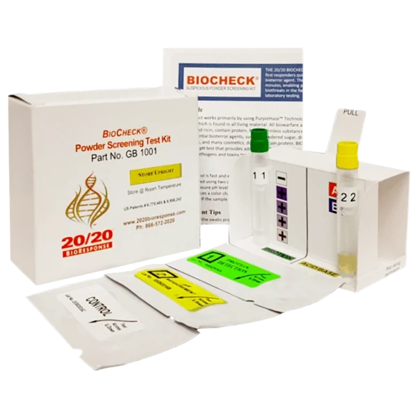 BioCheck Suspicious Powder Test Kit - Cbrn Equipment