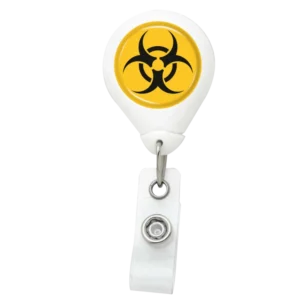 Biohazard Badge Reel (Retractable)