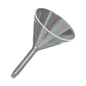Glass Funnels with Short Stem, (5 cm) Diameter