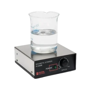 Magnetic Stirrer with Heating - Mini magnetic stirrer, f. max. 1 l, stainless steel housing,