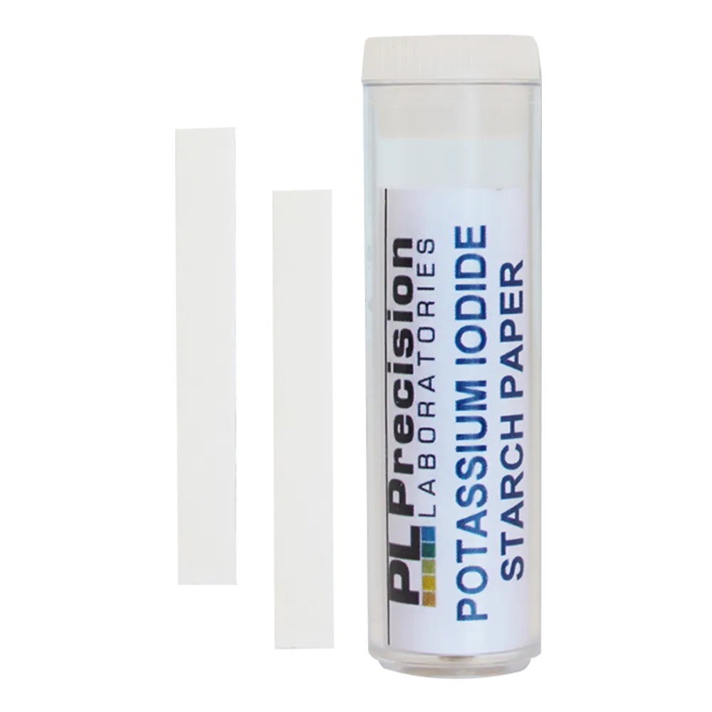 Potassium Iodide Starch Papers PL Precision colorimetric test strips